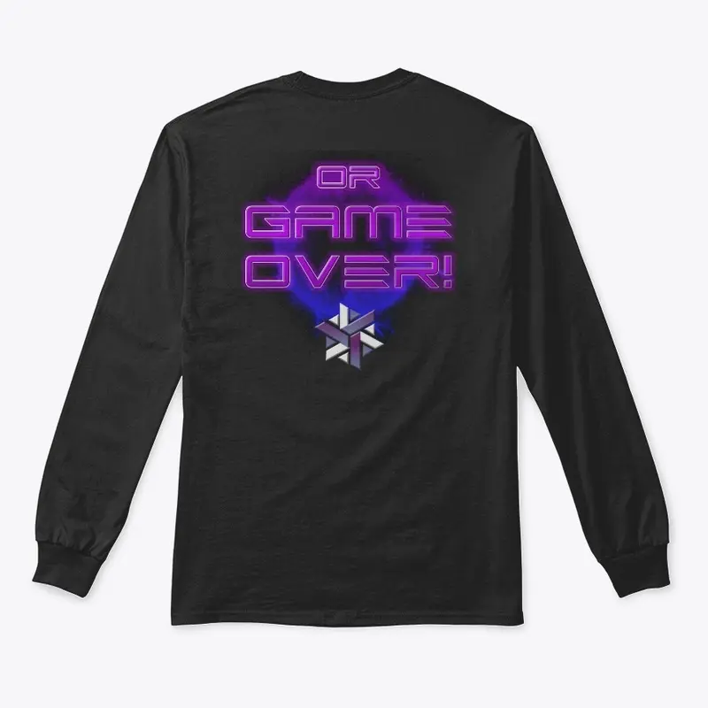 GAME ON or GAME OVER! Mens Tops