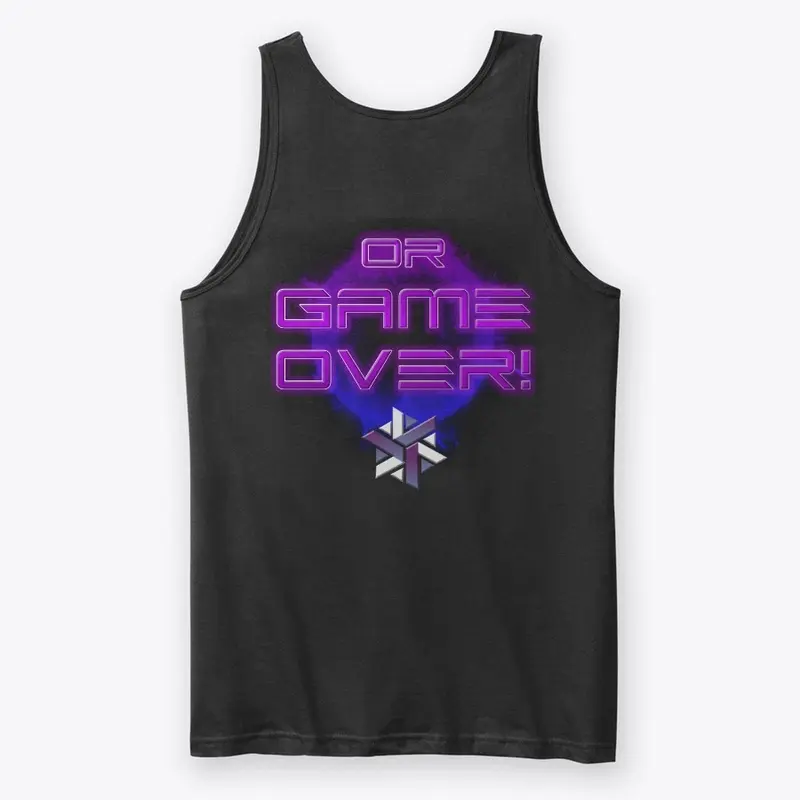 GAME ON or GAME OVER! Mens Tops