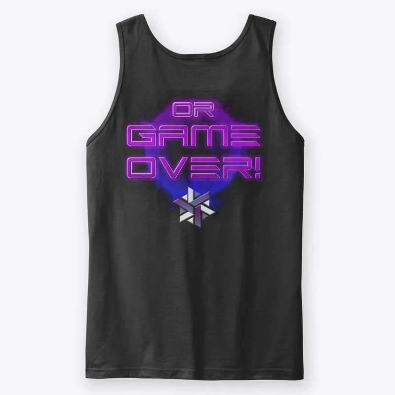 GAME ON or GAME OVER! Mens Tops